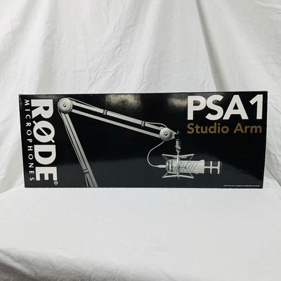 Rode Microphones Professional PSA1 Podcaster Studio Boom Arm Black NEW IN BOX - Image 1 of 4