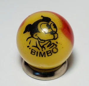 Peltier Glass Co BIMBO Comic Strip Marble .68”  Mint Condition - Picture 1 of 7
