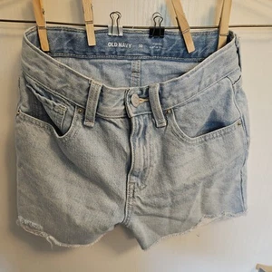 Blue Jean Denim Shorts Old Navy Girls Size 10 - Picture 1 of 5