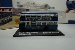 ATLAS - DAIMLER CVG6 - BRADFORD CITY TRANSPORT - MASSSTAB 1/76 - GREAT BRITISH BUSES - Bild 1 von 5