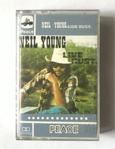 Neil Young Live Rust Cassette Tape Peace 0025 Folk 1980 80s Syrian Release RARE - Picture 1 of 7