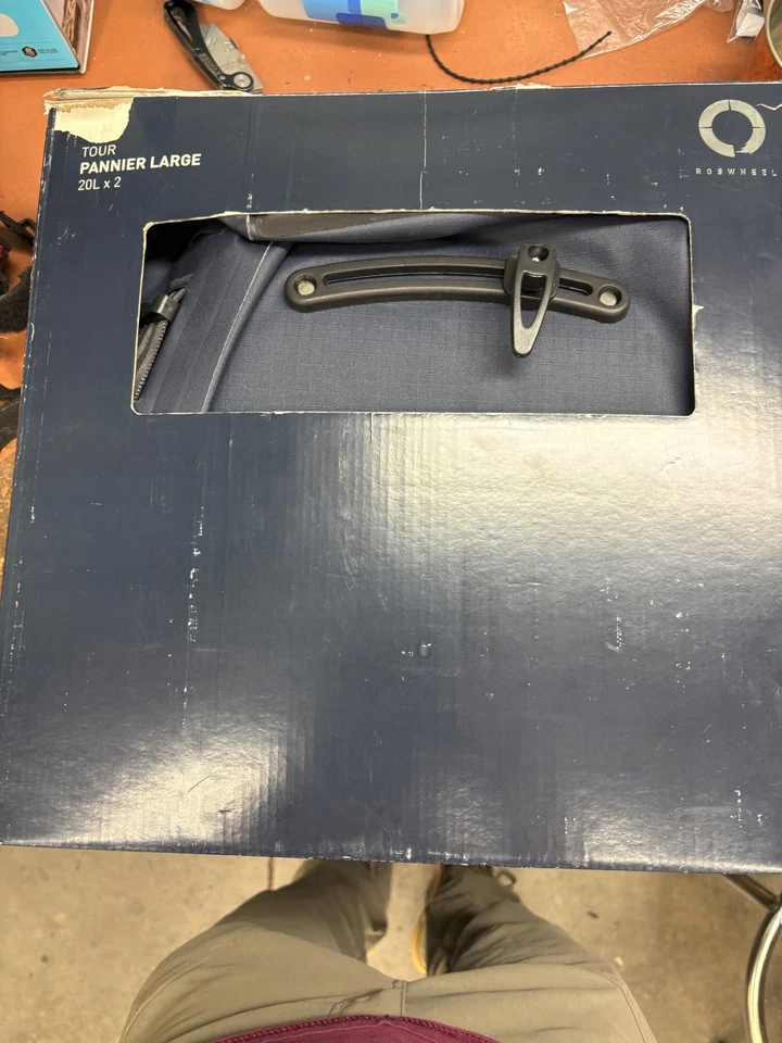 Alforja Roswheel Tour 20L azul Foto 1 de 3