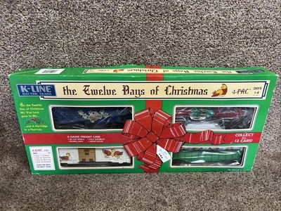 K-Line Trains 12 Days of Christmas O Scale Four Pack Days 1-4 K-62461 - Image 1 of 4