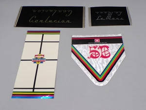 Vintage BICYCLE STICKER lot Japanese BMX Yokota CENTURION sports BIKE Japan NOS - Picture 1 of 2