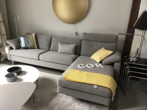 COR Conseta Sofa B: 294 x T: 87 cm 2,5 Sitzig Stoff 8080 Kitt Aus Ausstellung - Bild 1 von 4