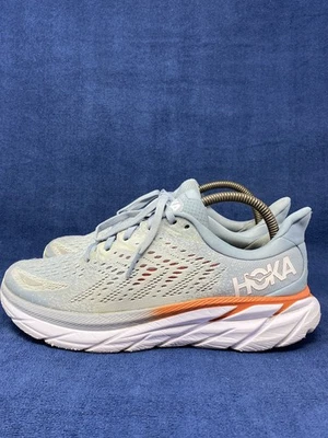 Hoka Clifton 8 Blue White Running Shoes Sneakers 1119394 BFPA Women's Size 8.5 B - Image 1 of 4