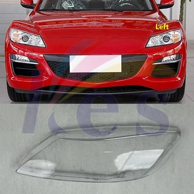 🪐For Mazda RX-8 2008-2010 Left Side Headlight Transparent Lens Housing Replace - Изображение 1 из 4