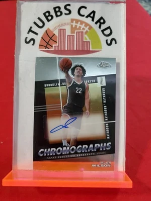 2023-24 Topps Chrome - CHROMOGRAPHS  #C-JW Jalen Wilson - Image 1 of 2