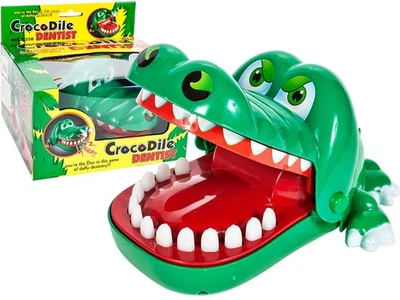 NEU Crocodile Dentist Krokodil Spiel Geschicklichkeitsspiel Aktionsspiel Part... - Bild 1 von 4