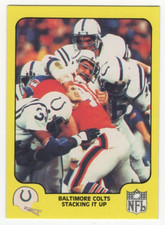 1978 Fleer Team Action Baltimore Colts Football Card #4  - Free Shipping
