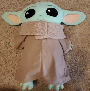 Star Wars Mandalorian The Child Grogu Abrazo Almohada Amigo 20” Peluche Bebé Yoda Grande - Imagen 1 de 7