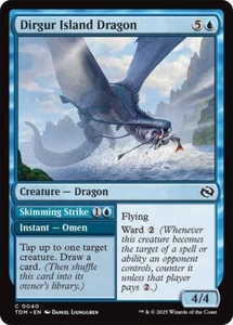 x4 NM (Playset) Dirgur Island Dragon, MTG, Tarkir Dragonstorm, Magic, 40 - Picture 1 of 1