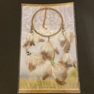 Atrapasueños Hecho a Mano Plumas Nativo Americano Colgante de Pared - Imagen 1 de 4