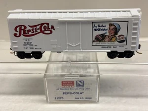 N Scale Micro Trains MTL 21270 Pepsi Cola PC 122001 Box Car from Pepsi Set - Picture 1 of 4