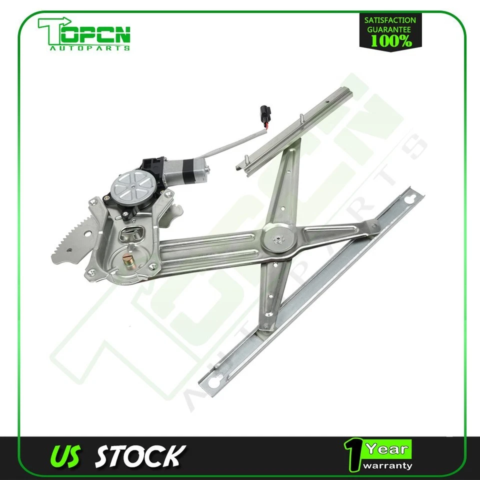 Fits 02-08 Dodge Ram 1500 Truck Window Regulator w/ Motor Rear Driver Side - Image 1 of 4