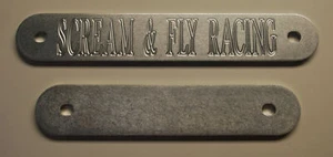 Bob's Machine Shop Transom Backing Plates Upper and Lower Standard 110-200000 - Imagen 1 de 4