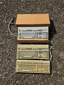 Job Lot Of Retro Vintage Cherry RS-3000, Apricot Keyboards Used Working - Picture 1 of 6