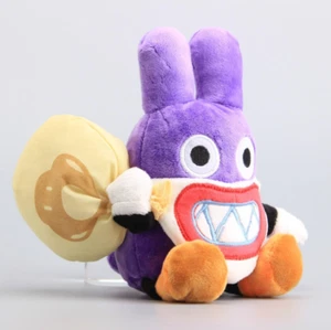 Muñeco de peluche de 20 cm Super Mario Bros Nabbit Thief Rabbit + 1 juguete de bolígrafo - Imagen 1 de 7