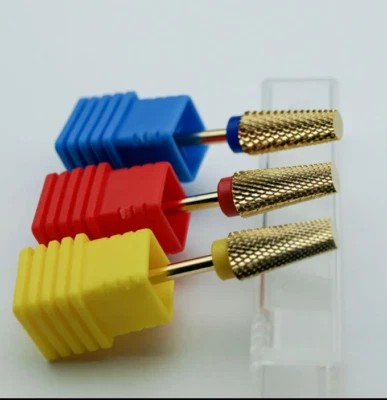 Brocas para uñas de manicura multifunción 5 en 1 herramienta 3/32" carburo de acero de tungsteno Foto 1 de 3