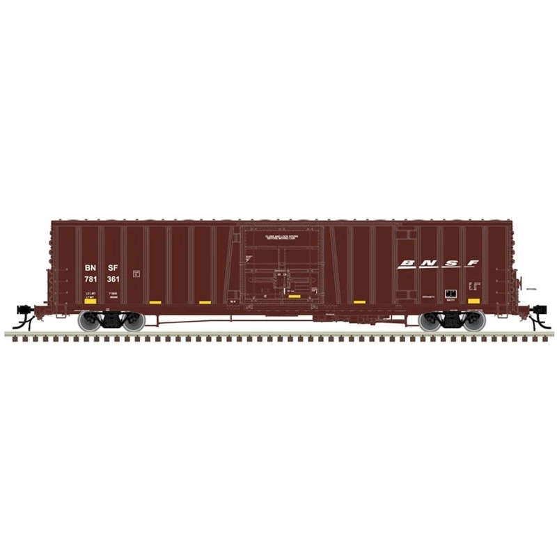 BNSF (SWOOSH LOGO) 60' Bx-177 BOXCAR BY ATLAS MODEL RR CO. - HO-SCALE -DETAILED  - Image 1 of 1
