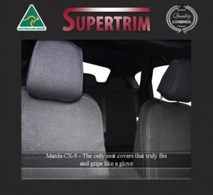 Front & Rear seat covers fit Mazda CX-5 (2012 - now) waterproof premium neoprene - Bild 1 von 12