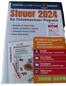 ALDI Steuer 2024 Das Einkommensteuer-Programm NEU OVP - Bild 1 von 2