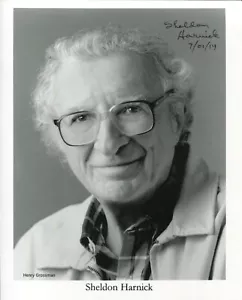 Sheldon Harnick Fiddler on the Roof lyricist Rare Signed Autograph Photo - Picture 1 of 1