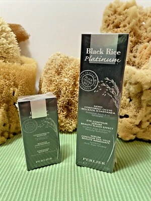 2 Perlier Black Rice Supersize Eye Contour 1.5 oz & .5 oz Booster Concentrate  - Image 1 of 4