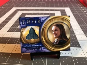 2011 Upper Deck Thor MCU Jane Foster Authentic Memorabilia Costume Card F12 - Picture 1 of 4
