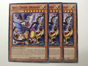 3 Soul Drain Dragon - SHSP-EN013 - NM Common TCG YuGiOh Cards - Picture 1 of 2