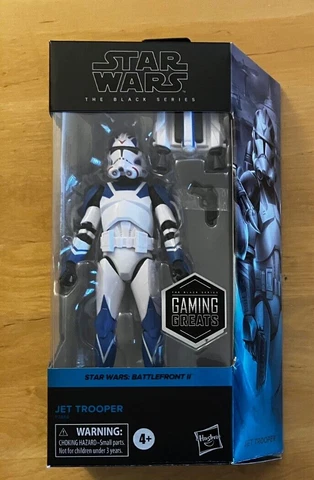 Star Wars Black Series Battlefront II Jet Trooper - Complete in Box Cover