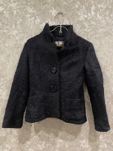 Max Mara Mohair Wool Black Jacket, sizeM\US8 - Picture 1 of 6