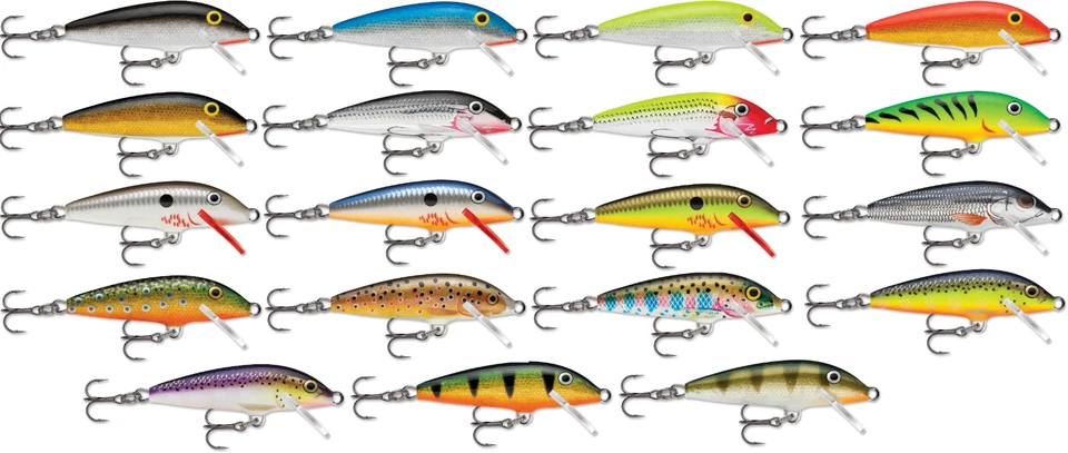 Rapala Original Flotador F03 Balsa Minnow 1 1/2 pulgada Trucha y Panfish Cebo Duro Foto 1 de 1