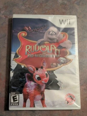 Rudolph the Red Nosed Reindeer Game Nintendo WII New Sealed  - Image 1 of 4