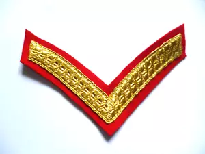 BRITISH ARMY MESS DRESS RANK 1 CHEVRON LANCE CORPORAL - Picture 1 of 1