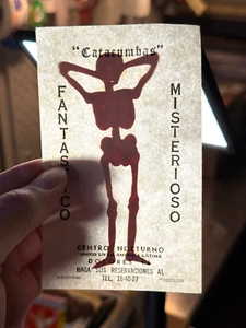 De colección Catacumbas Night Club América Latina recuerdo Fantastico Misterioso - Imagen 1 de 5