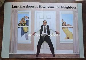 Anuncio de la industria cinematográfica Neighbors 1981 Belushi Aykroyd - Imagen 1 de 6