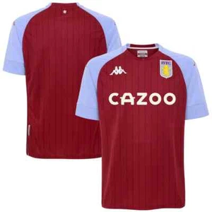 Camiseta oficial Kappa Aston Villa para hombre local 2020/21, talla: 3XL (pecho: 48-50") - Imagen 1 de 10