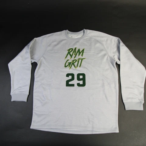 Colorado State Rams Under Armour Sweatshirt Men's Gray/Heather Used Cover