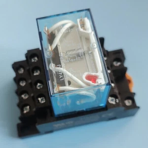1set of LY4N-J 100-110VAC with PTF14A-E Relay Socket - Picture 1 of 1