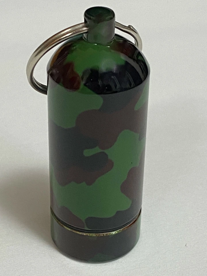 3x Geocaching Camuflaje Bisonte Tubo Geocaché Caché Contenedor Camuflaje Píldora Botella - Imagen 1 de 3