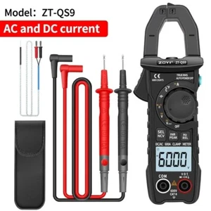 ZT-QS9 Digitale Stromzange 600A Strom T-RMS Smart Plier Amperemeter Auto Rang 6000 - Bild 1 von 15