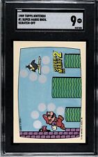 1989 Topps Nintendo Scene  #1 Card Super Mario Bros SGC 9 Highest Graded!