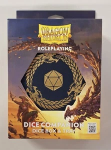 AT-50029 Dragon Shield Dice Companion - Midnight Blue - Picture 1 of 2