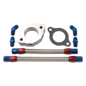 Edelbrock 8095 Engine Coolant Bypass Hose, Cast Aluminum, Kit - Picture 1 of 4