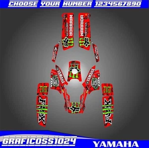 Yamaha Warrior 350 Aufkleber Grafik Sticker ATV Kit 21 Mil Dicke - Bild 1 von 5