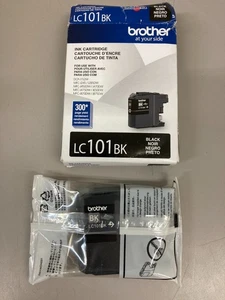 Original Brother LC101 Tintenpatrone Schwarz DCP-J152W, MFC-J245 - Neu - Ablaufdatum 08/2025 - Bild 1 von 4