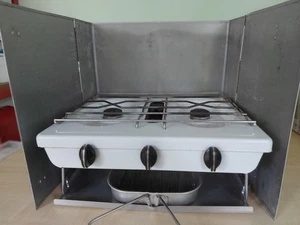 Vintage Camping Gas Stove Sidney Flavel & Co Ltd Camping Set II - Picture 1 of 24