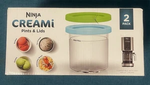 Pintas y tapas de colores Ninja CREAMi - Pack de 2 nuevas - Imagen 1 de 6