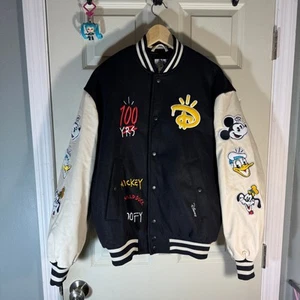 DISNEY x H&M 100 Year Limited Edition logo varsity jacket sz S Disney100 - Picture 1 of 4